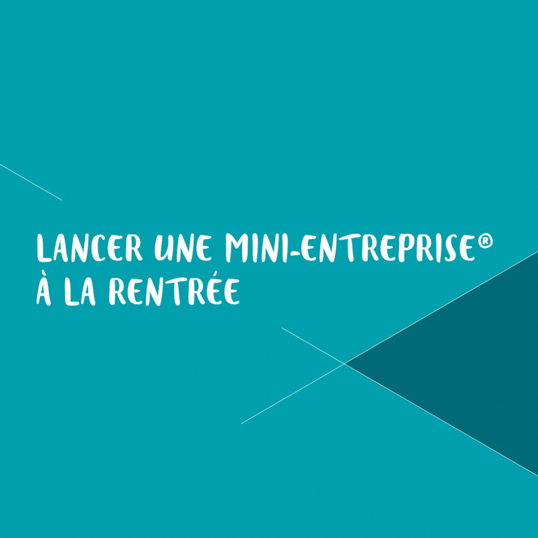 image lancer une mini-entreprise à la rentrée