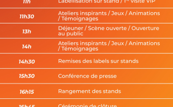 Planning journée